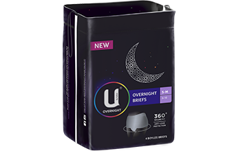 U by Kotex Overnight Briefs Medium Large Thumbnail U by Kotex Overnight Briefs Medium Large Thumbnail