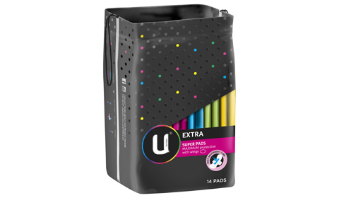 U by Kotex Super Extra Pads